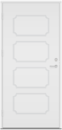 Profilpanel med 4 afrundede rektangler