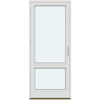 Terrassedøre med aluminiumsprofiler (Lager) (Én ramme, udadgående åbning)