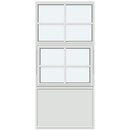 Med‏‏‎ 2 vandret‏‏‎te og 1 lodret sprosse, panel